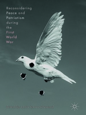 cover image of Reconsidering Peace and Patriotism during the First World War